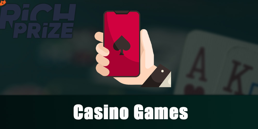Plenty type of games in RichPrize casino